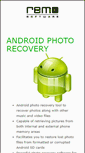 Mobile Screenshot of android-photo-recovery.net