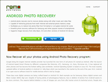 Tablet Screenshot of android-photo-recovery.net