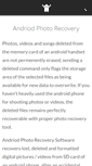 Mobile Screenshot of android-photo-recovery.com